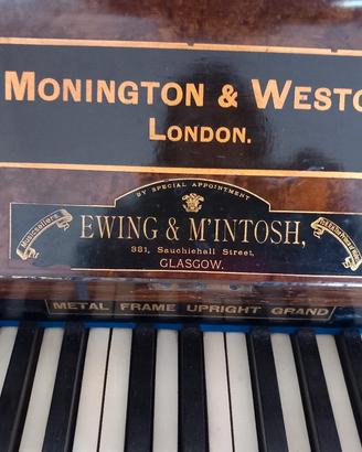 Pianoforte Monington &Weston