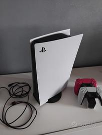 PlayStation 5 con 2 controller 