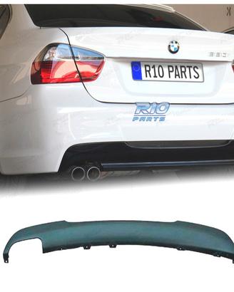 DIFFUSORE BMW E90 E91 LOOK M DOPPIA USCITA SINISTR