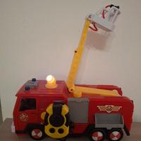 Camion pompieri luci suoni walkie talkie Sam pompi