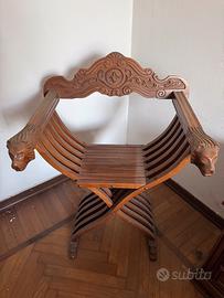 Sedia in legno vintage