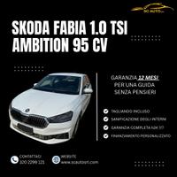 Skoda Fabia 1.0 TSI 95 CV Ambition PREZZO CON FINA
