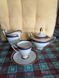 Piatti vintage con bordo in oro