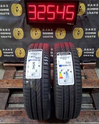 2 GOMME NUOVE ESTIVE 165 60 15 DELLA CONTINENTAL