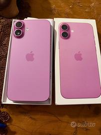 Iphone 16 plus 256 giga rosa
