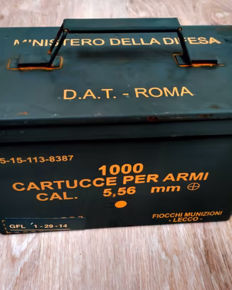 cassa portamunizioni Esercito Italiano