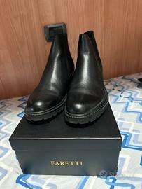 Scarpe Rialzate Uomo 44 +8cm Pelle Nera