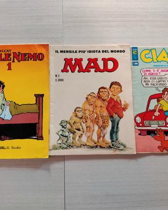 MAD 2 (1985) +CIACCI 1 (1989) +LITTLE NEMO (1984)