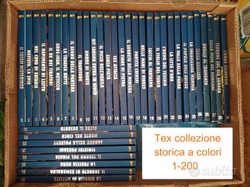 Tex collezione storica a colori 1-200 completa