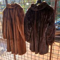  2 pelliccie di visone