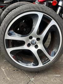 🚗 4 CERCHI ALFA ROMEO MiTo QUADRIFOGLIO – R18 🍀