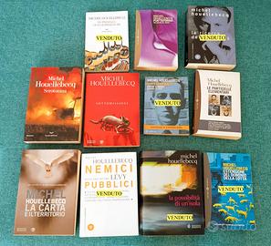 6  libri Michel Houellebecq