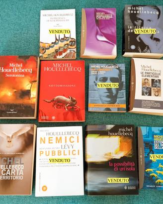 6  libri Michel Houellebecq