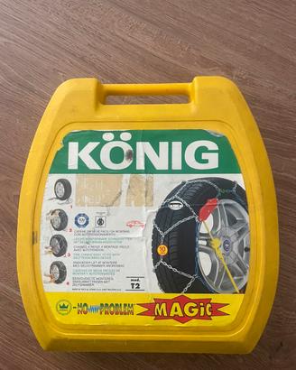 Catene Neve Konig T2 mod.060 nuove mai usate