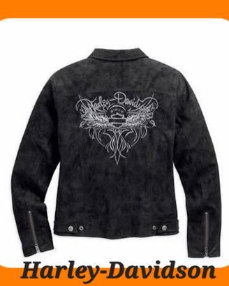 GIACCA DONNA H-D SOAR CAMOSCIO