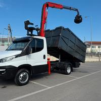 Iveco daily gru raggio e ribaltabile