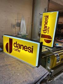 Insegne Pubblicitarie Luminose Caffè Danesi