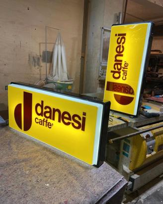 Insegne Pubblicitarie Luminose Caffè Danesi