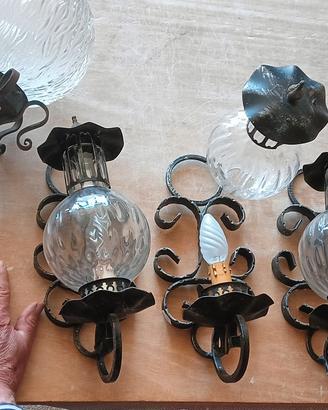 lampadario e apliques 