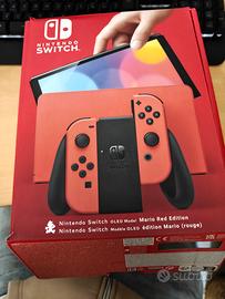 Nintendo switch OLED Mario Red edition 
