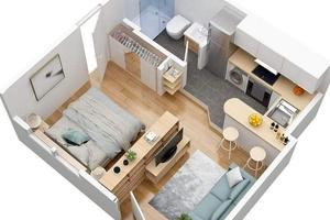 Luminoso monolocale - Spese incluse