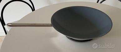 Wok Miele profi inox antiaderente XCSWP 1400 35 cm