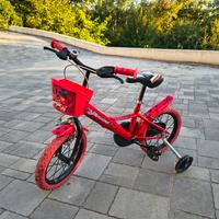 Dinobike Bicicletta per Bambina Lady Bug mis. 14"