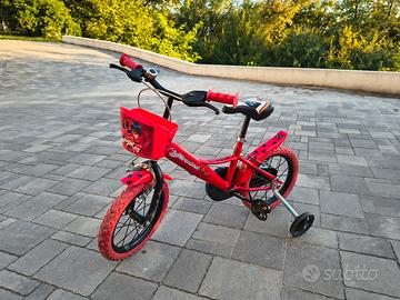 Dinobike Bicicletta per Bambina Lady Bug mis. 14"