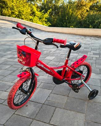 Dinobike Bicicletta per Bambina Lady Bug mis. 14"