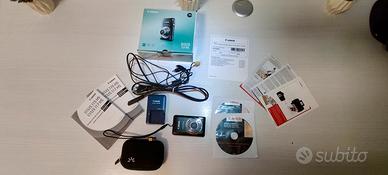 Fotocamera Canon IXUS 117 HS Nera + Custodia