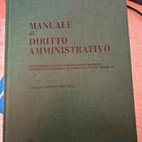 Manuale di diritto amministrativo  ed. Giuffrè