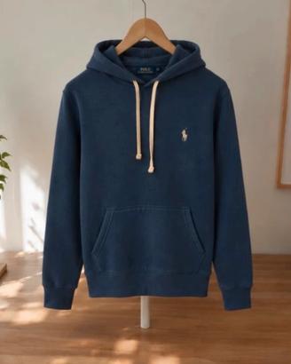Felpa Ralph Lauren Blu taglia XS