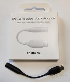 Adattatore auricolari USB-C <> Jack 3,5 mm