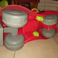 GIOCO CAVALCABILE 2 in 1 CHICCO ROSSO - usato