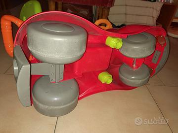 GIOCO CAVALCABILE 2 in 1 CHICCO ROSSO - usato