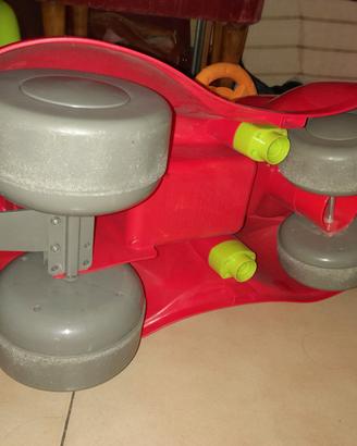 GIOCO CAVALCABILE 2 in 1 CHICCO ROSSO - usato