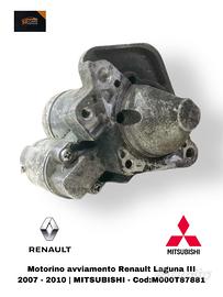 MOTORINO D' AVVIAMENTO RENAULT Laguna Berlina 3°