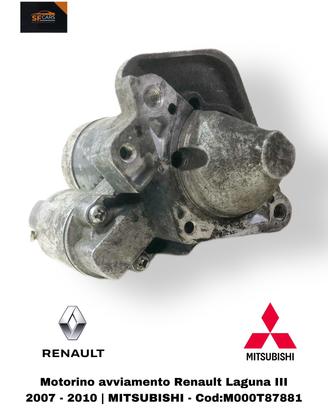 MOTORINO D' AVVIAMENTO RENAULT Laguna Berlina 3°