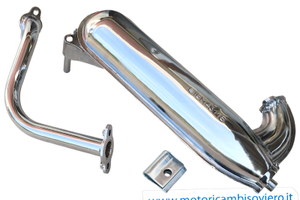 Marmitta Siluro IGM Cromata Vespa 90 SS