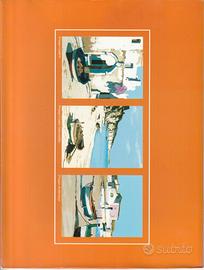 Cartellina Arancio Chiaro Litografie Aldo Riso 23x