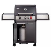 BARBECUE A GAS CON FORNELLO 3 bruciatori black 3 k
