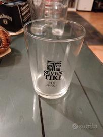 bicchiere da collezione seven tiki rum isole fiji