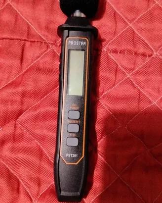 Misuratore di Decibel Digitale 30dB a 130dB Portat