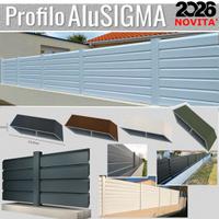 Recinto in alluminio frangisole frangivista