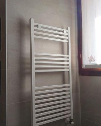 Termoarredo cromato Carré 1700x500 tubi quadri
