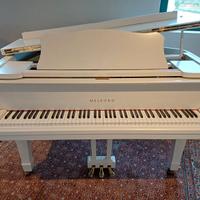 Pianoforte a coda MELFORD G-157 bianco sat.