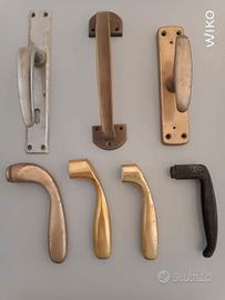 maniglie usate per porte riciclo creativo Giardino e Fai da te