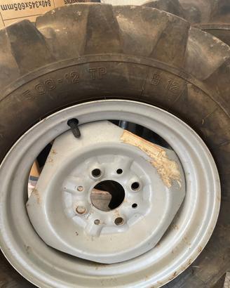 Coppia Ruote Complete Agricole 5.00-12