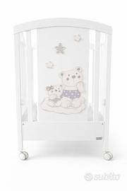 Culla Erbesi completa con materasso, paracolpi e l