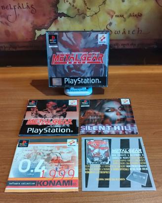 Metal Gear Solid PS1 PAL ITA completo + Demo SH